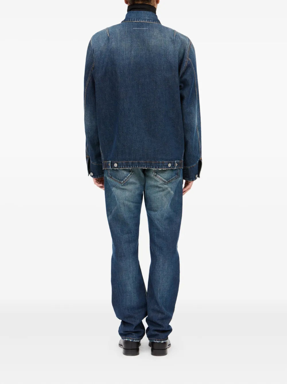 Mm6 Maison Margiela JACKET - Blu | afe3ffd671557ce9763754f74cbcf127a09ac7a0