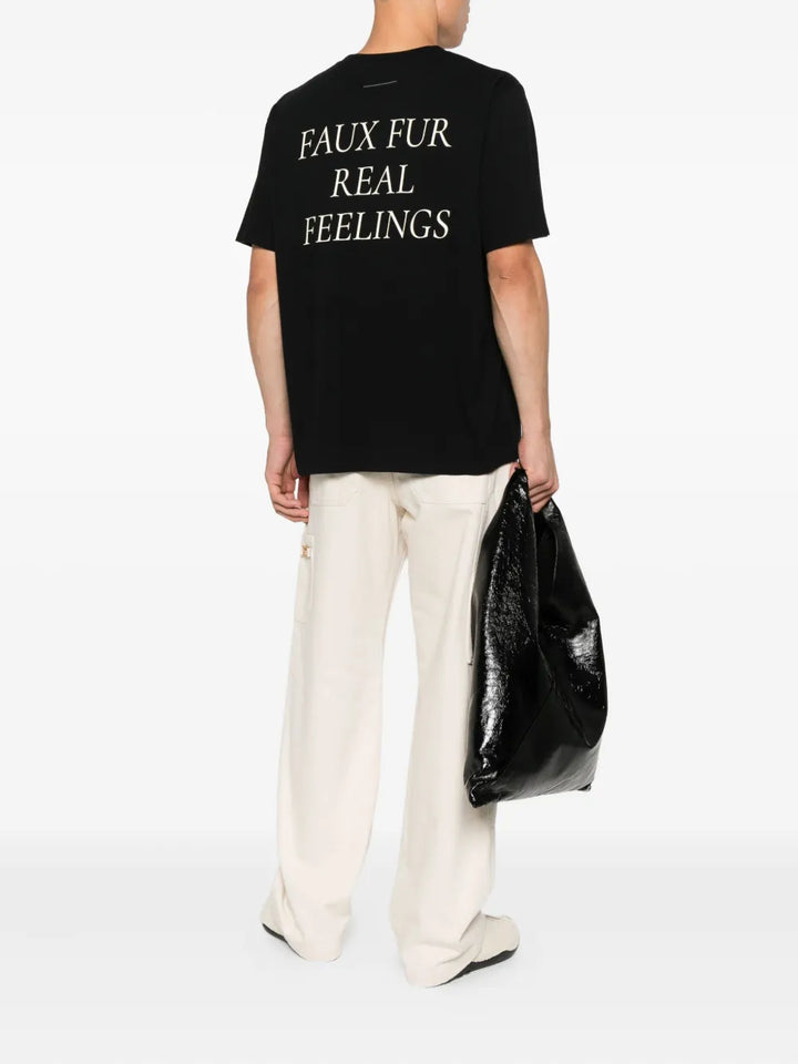 Mm6 Maison Margiela TSHIRT - Nero | d25d7121be4d75258d9c880bd7e44baad55ddcee