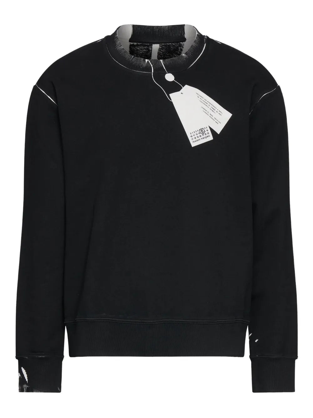 Mm6 Maison Margiela SWEATSHIRT - Nero | 61061a5f06e469e3499f83d0ee4a46fb02c138bd