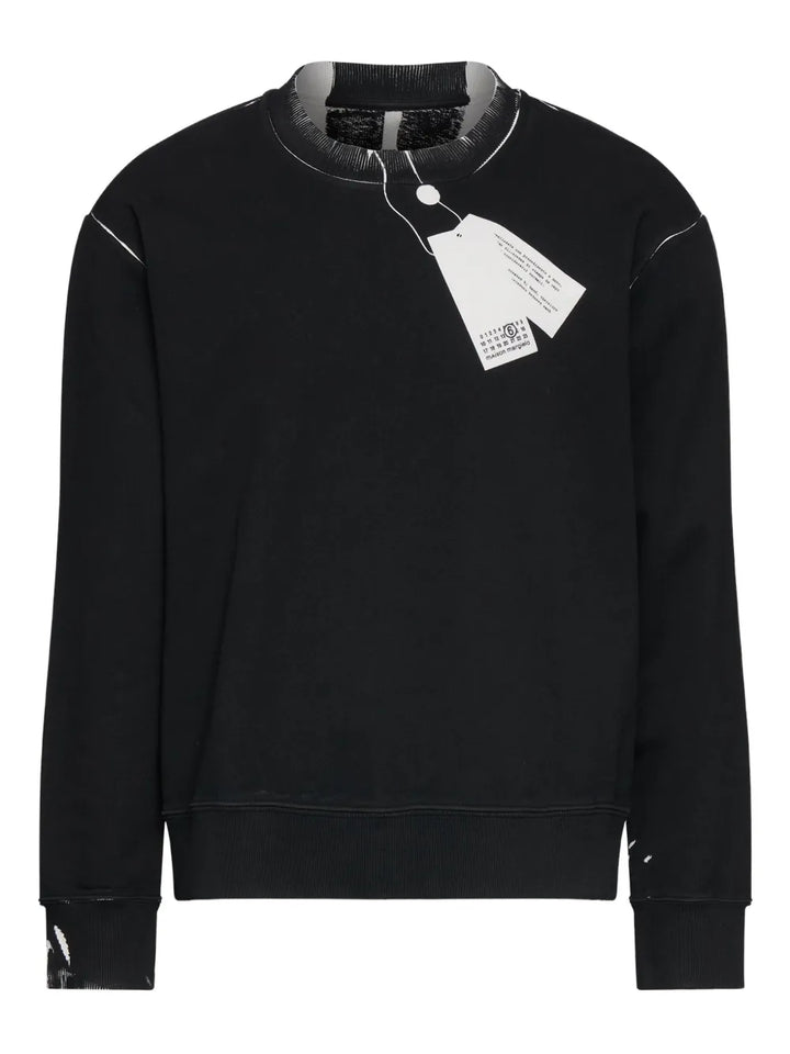 Mm6 Maison Margiela SWEATSHIRT - Nero | 61061a5f06e469e3499f83d0ee4a46fb02c138bd
