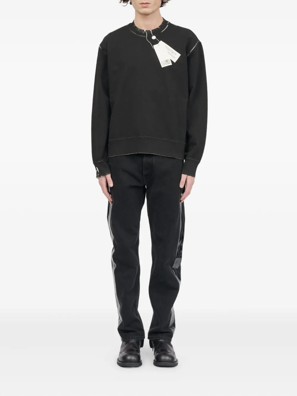 Mm6 Maison Margiela SWEATSHIRT - Nero | 6fbb70f7415240985d235eec188b79e9f5c15a5f