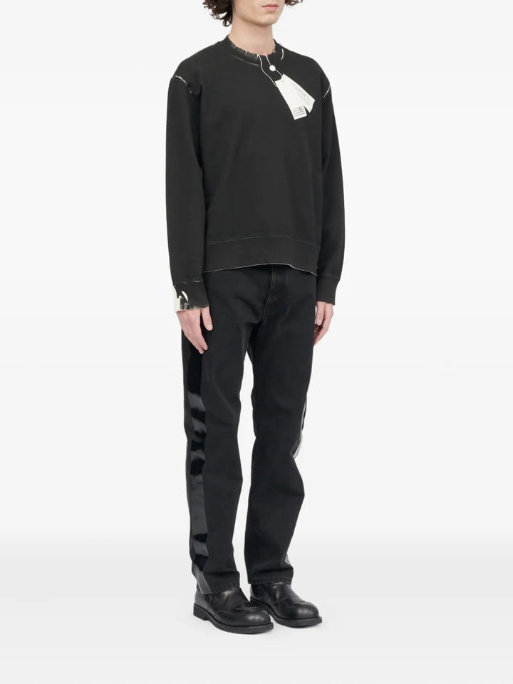 Mm6 Maison Margiela SWEATSHIRT - Nero | 6504b4b0131e25f2a5903e8b8c6be27e60be2761