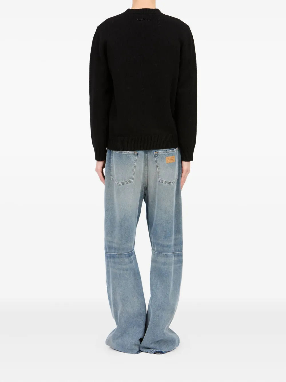Mm6 Maison Margiela SWEATSHIRT - Nero | 08a4e324ba52981751764ecbb140ba299f2bc4a4