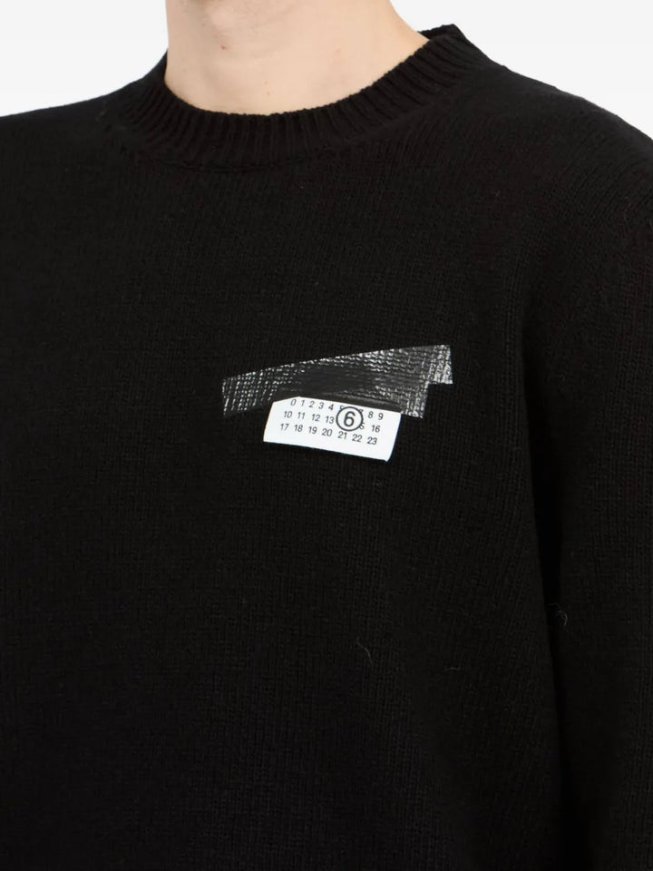 Mm6 Maison Margiela SWEATSHIRT - Nero | 55b14d5d104eec97d0e0e8ebd9db066a2405a896