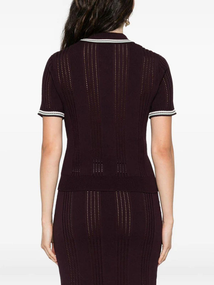 Casablanca POLO - Nero | c5df7626cf704cf3f48600a2fdf31c6559fc39c7