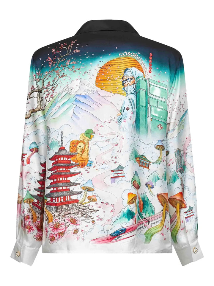 Casablanca SHIRT - Multicolour | 714dbe9e1e8bf9cdb1e51066e64d516b8de6c315