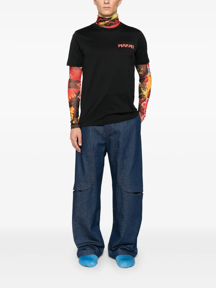 Marni TSHIRT - Nero | 6fb88c332e85e6971ef4a25e45a6972fbca13889