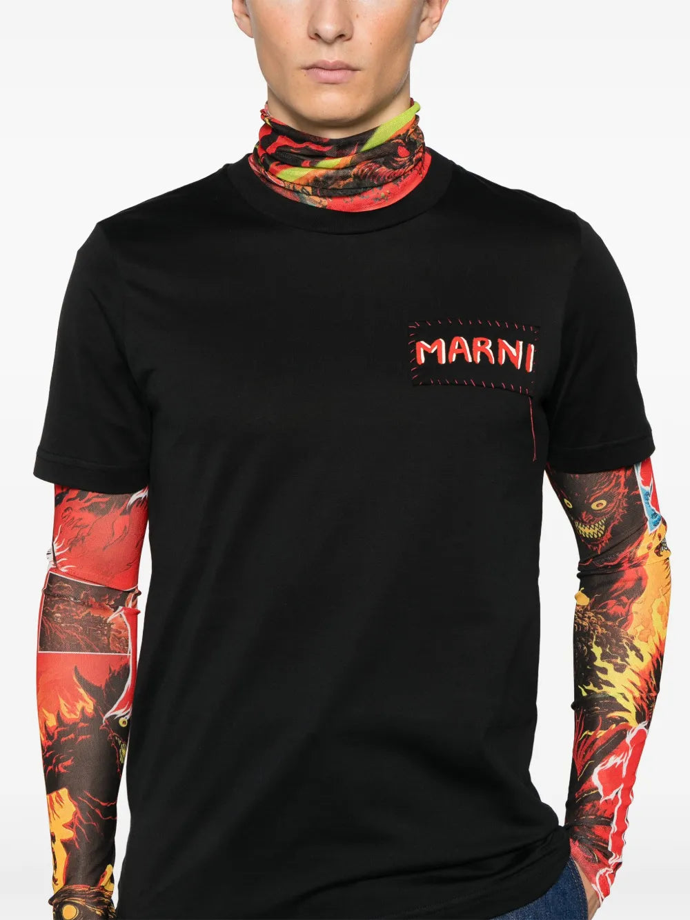 Marni TSHIRT - Nero | 47367470959975ab487399a74b0df7d7522f6071