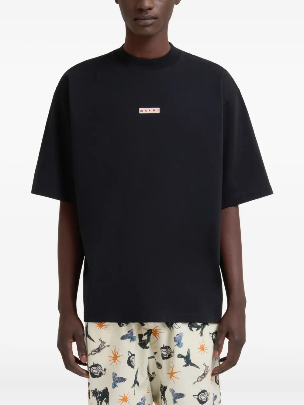 Marni T-shirts - Nero | 4ebcd297b02724d3058a442ab437a0bb0397a2d8