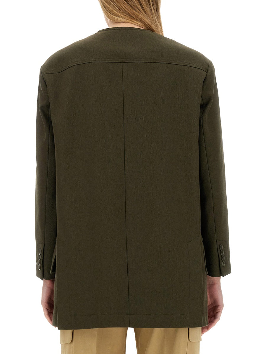 Max Mara Giacche - Military Green | 3bc0b84a6ac9363a7b73254aaa5202dbc093b298