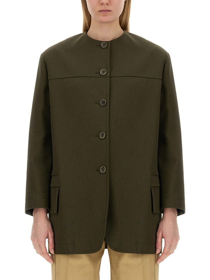 Max Mara Giacche - Military Green | 9f761c7affcd9db8487373f20805d81a91d9ee7b