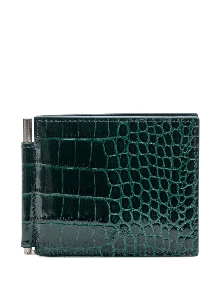 Tom Ford WALLET - Verde | 7b2e31f82ff0719071d8b618a249a94dbce6a3a0
