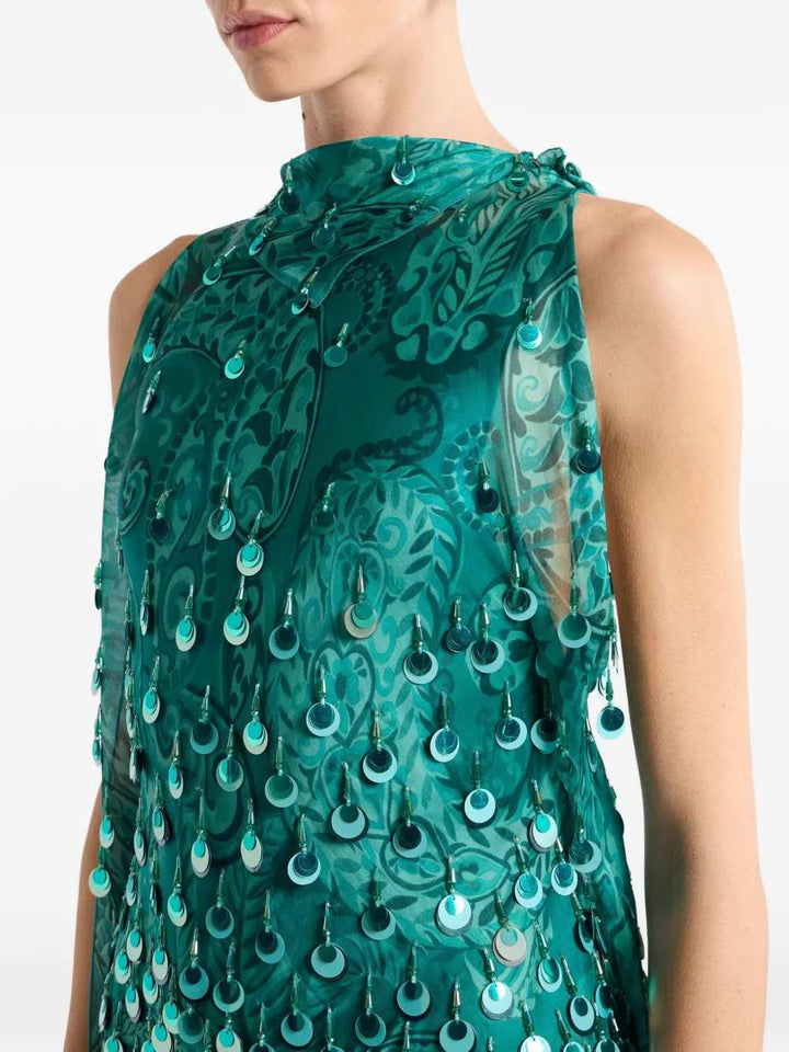 Etro DRESS - Verde | aa437031e9688d95fa4dcbc2c1a3f9656a9a7156