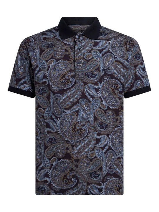 Polo Con Stampa Paisley