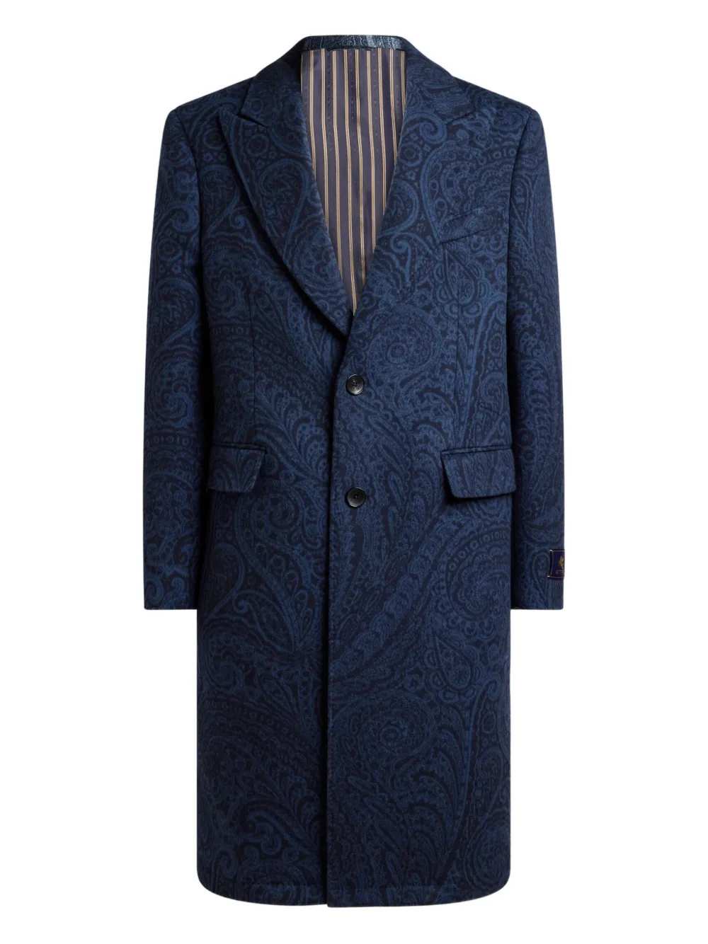 Etro COAT - Blu | a415d201a934d1aa74db72f89df148ad0c64de93