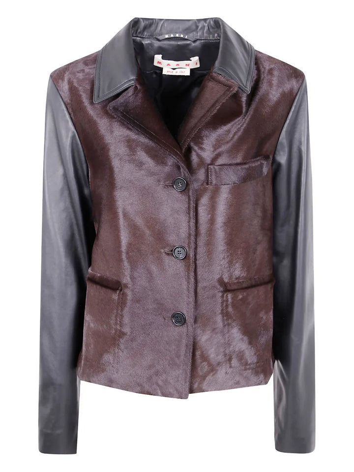 Marni JACKET - Marrone | 98163a2bb646fbdcfc5e81e8e4798a6003a340e0