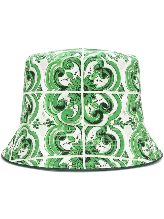 Cappello Bucket Majolica
