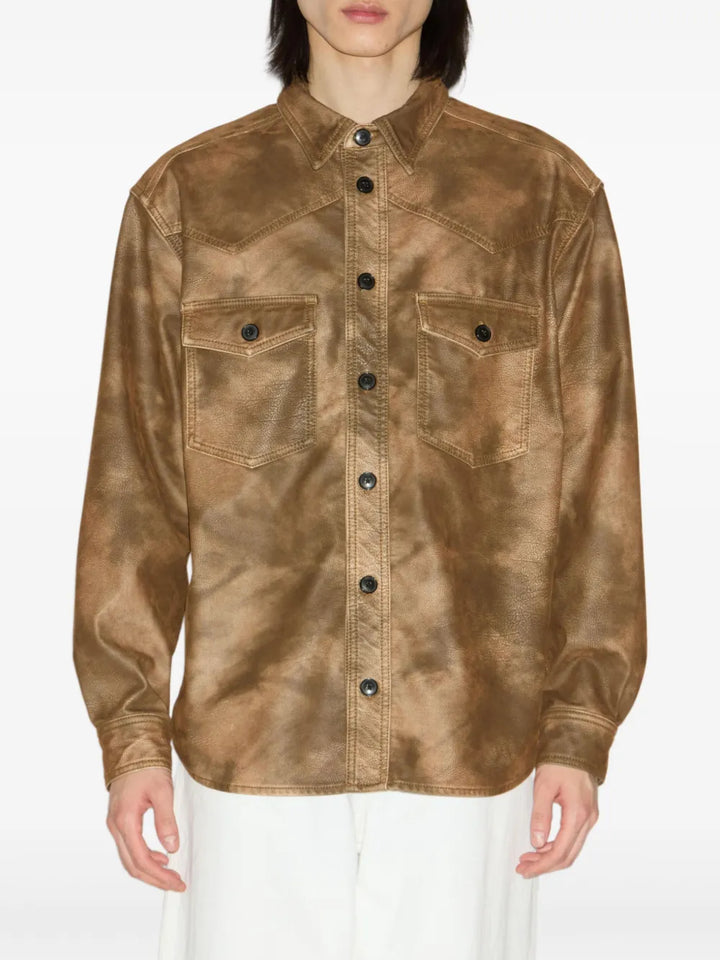 Marant SHIRT - Marrone | 39a28cf9d0c43e2cc25f92d5bf12e07e11badd2d
