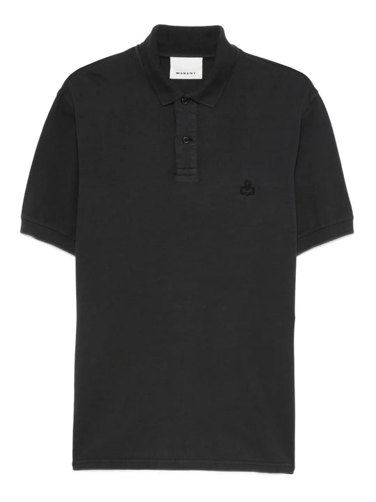 Polo Con Logo Ricamato