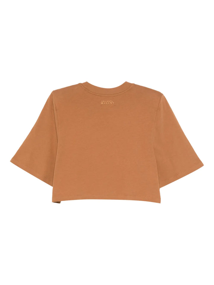 Marant TSHIRT - Marrone | 7ccb39e6948ba3b3cf6d97b9c59340be068b7e2e