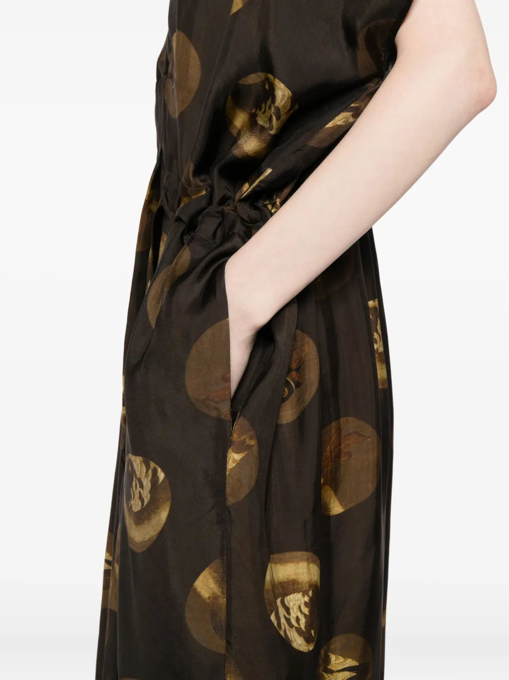 Uma Wang DRESS - Marrone | 413b9893d1b6481a69f6126e682a527bf804e279