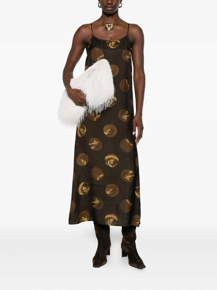 Uma Wang Long dresses - Marrone | ff46ef50f6b9833d7d8b9c2fa264e7a048afa092