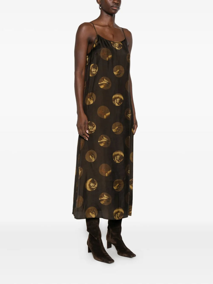 Uma Wang Long dresses - Marrone | 3e5b3143ae0cdd1d589e679c57348bca528e2a3a