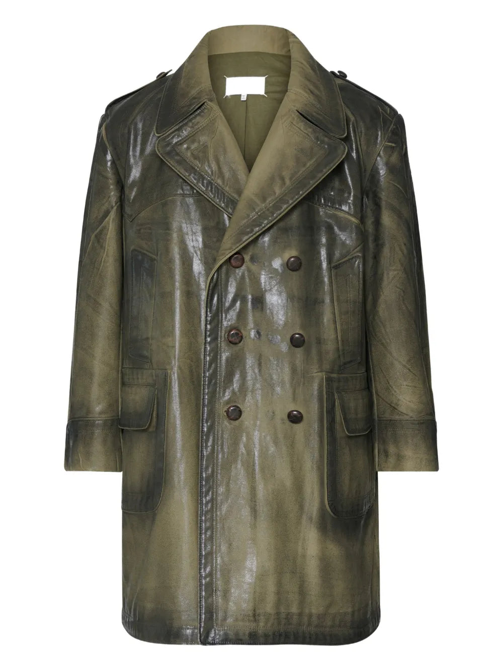 Maison Margiela Double breasted & peacoat - Verde | 410deeca01a709ca6ff9c8e758276db0c8f1e8ed