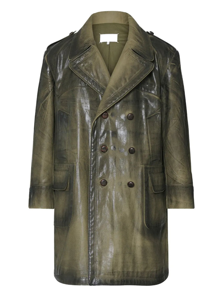 Maison Margiela Double breasted & peacoat - Verde | 410deeca01a709ca6ff9c8e758276db0c8f1e8ed