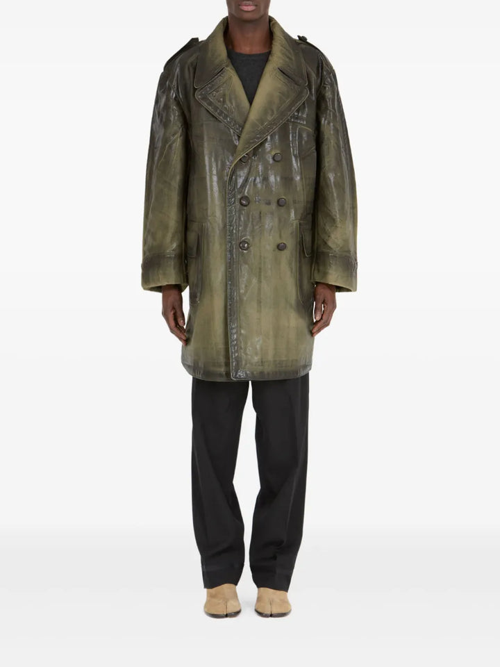 Maison Margiela Double breasted & peacoat - Verde | 40c06ef9537ab894ce21b18706b552c382c661c8