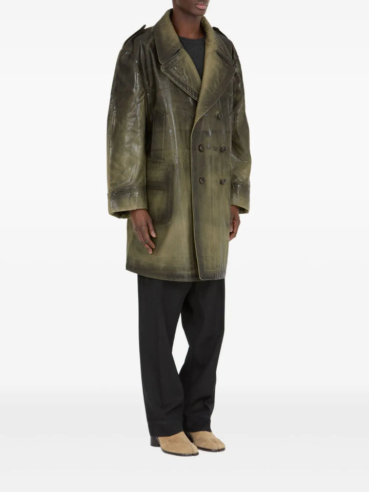 Maison Margiela Double breasted & peacoat - Verde | 0630fe9c55b1caa5f40f134c174e8871156aa65f