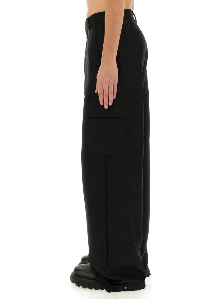 Off-White Pantaloni - Nero | Wanan Luxury