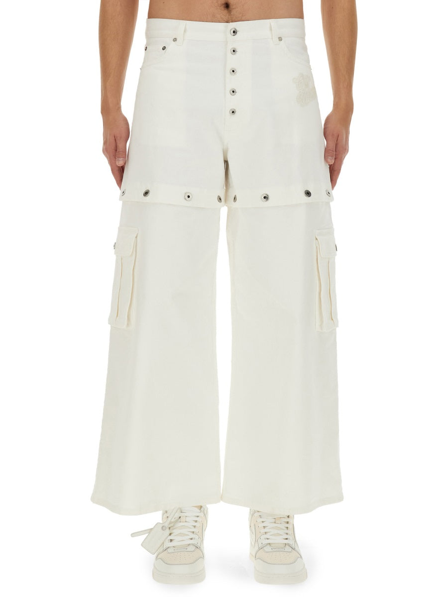 Off-White Jeans - Bianco | Wanan Luxury