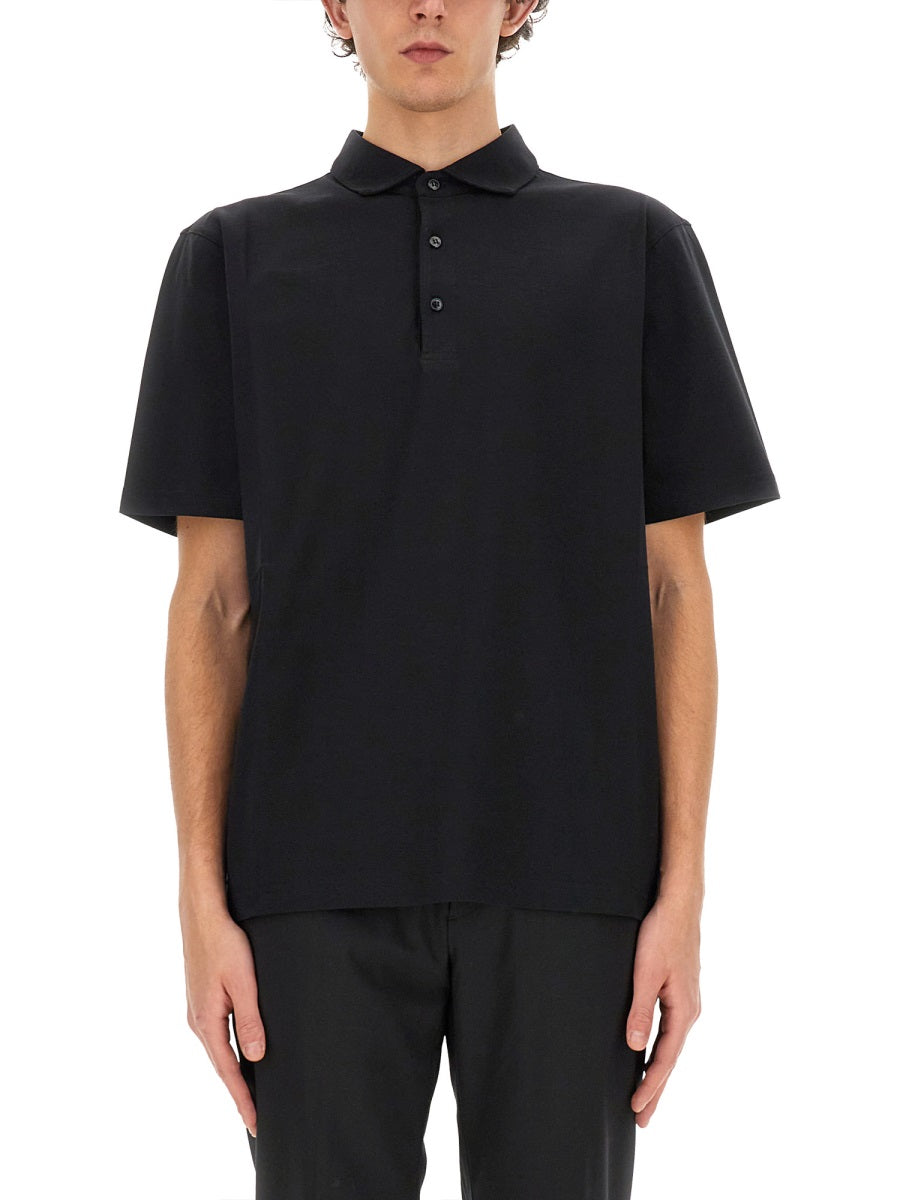 Lardini Polo - Nero | Wanan Luxury
