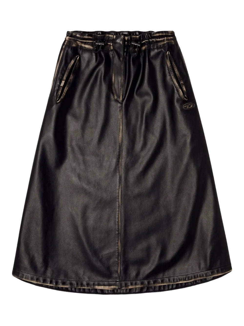 Diesel SKIRT - Nero | 59bc347998d92ed2019709e879ac3ed8e924f2d5