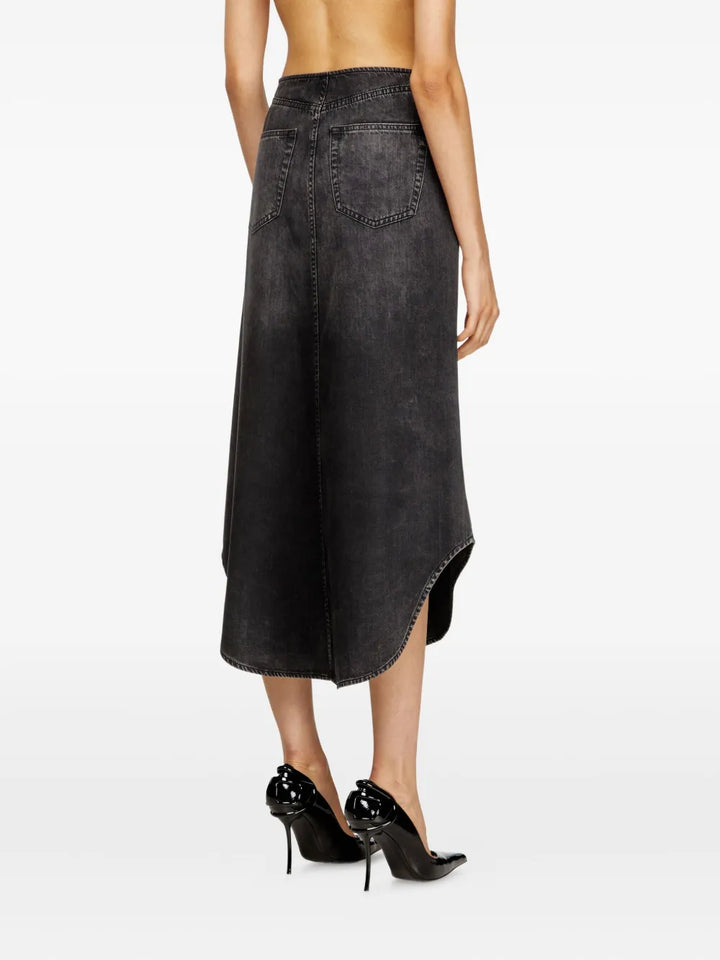 Diesel SKIRT - Nero | df24d206d442b840f4c9ce78643a820768018e32