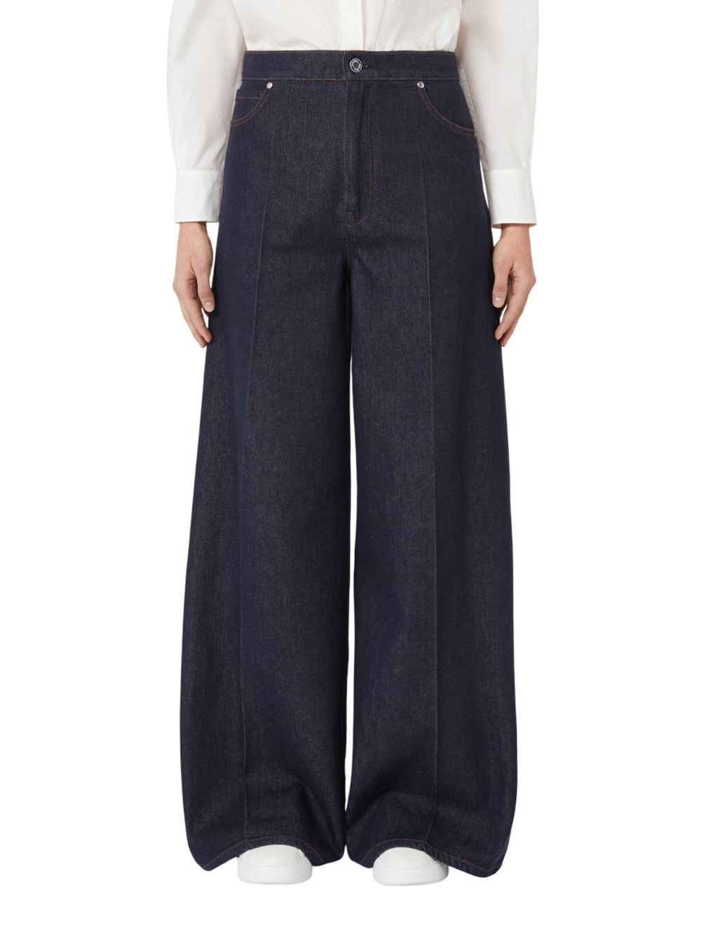 Max Mara PANTS - Blu | c128562e53f84082f8372b5bc59269c9a65ddf99