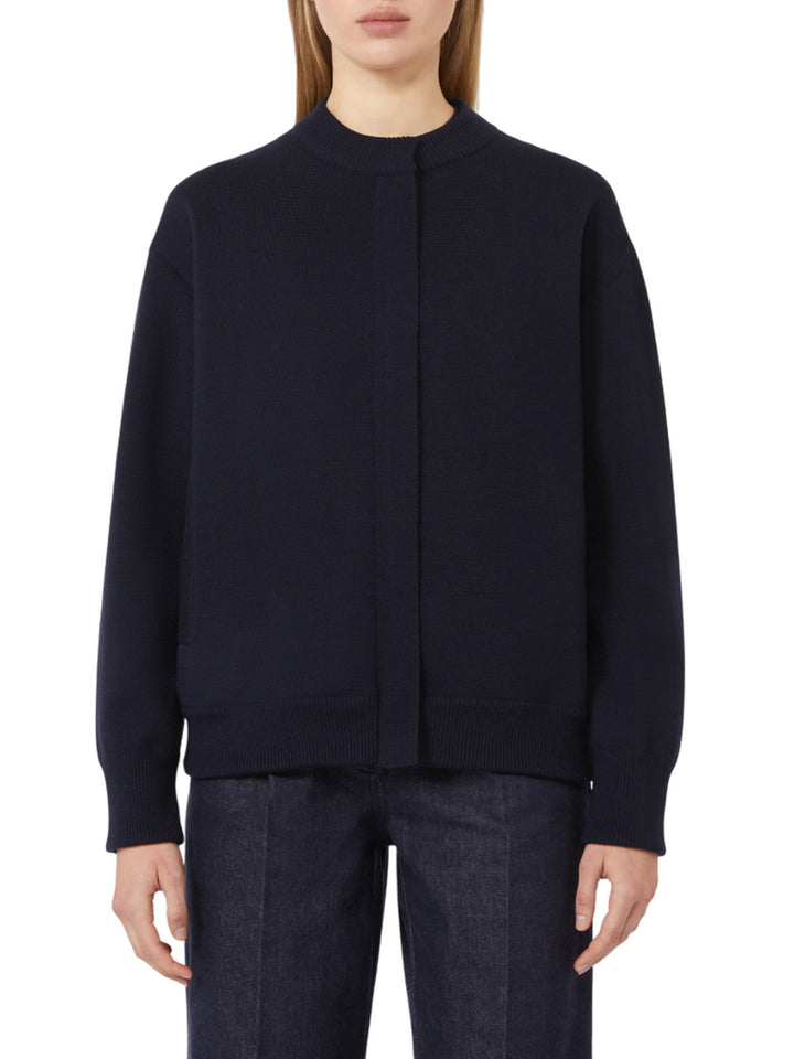 Max Mara SWEATER - Blu | 975c8cca91a67727d6676a199211006540e8af70