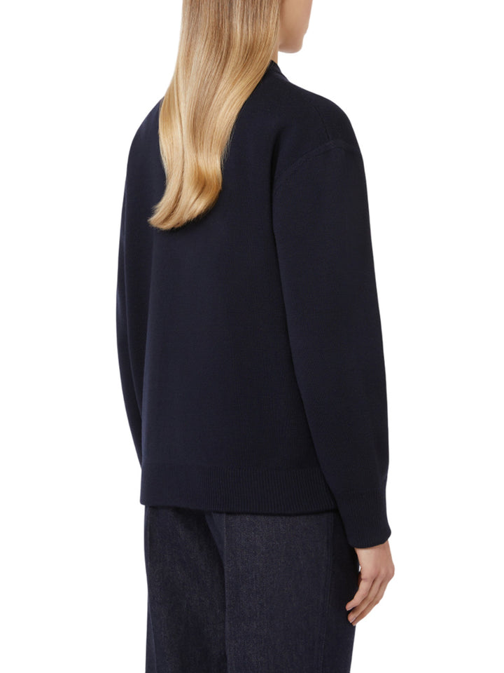 Max Mara SWEATER - Blu | 7cf50cb63da3302ae83d5f3b4ebc38220092cba4