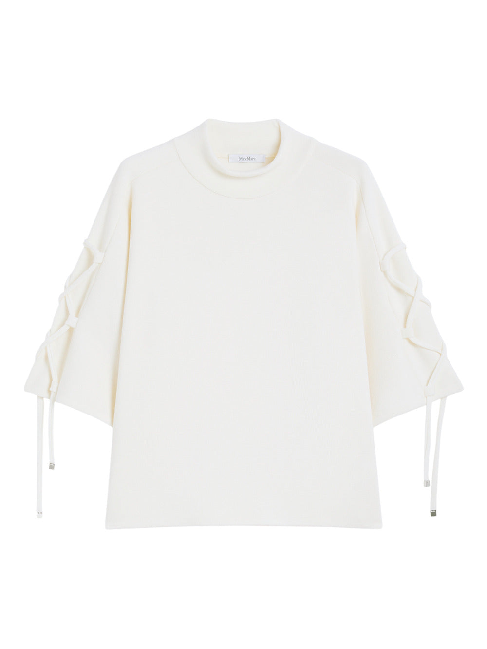 Max Mara SWEATER - Bianco | f9d7892c96a14b284d8253c6ae59eecc6f088efa