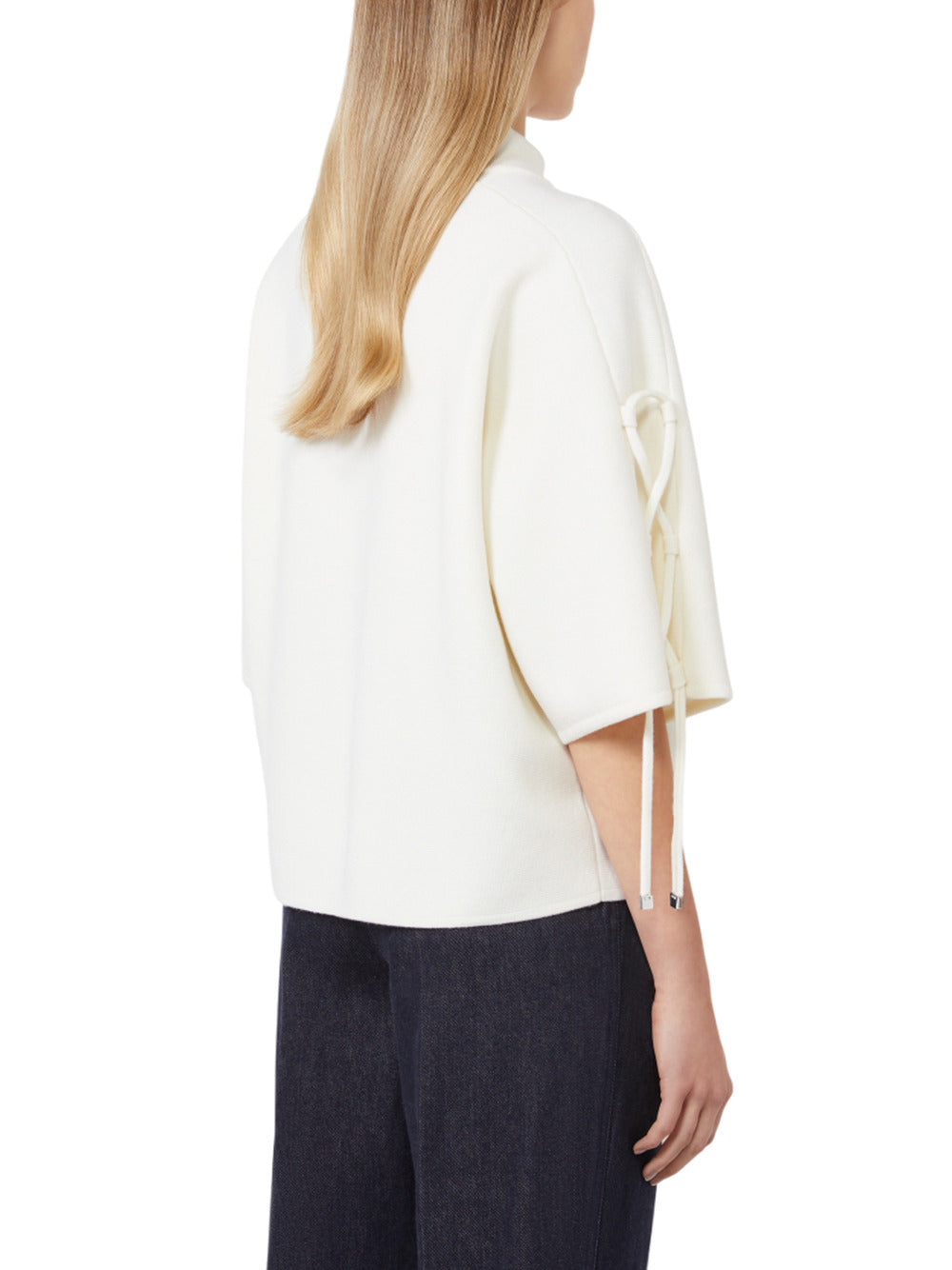 Max Mara SWEATER - Bianco | 43c9f30f75df323addb644c98f8b49e28c5164ba