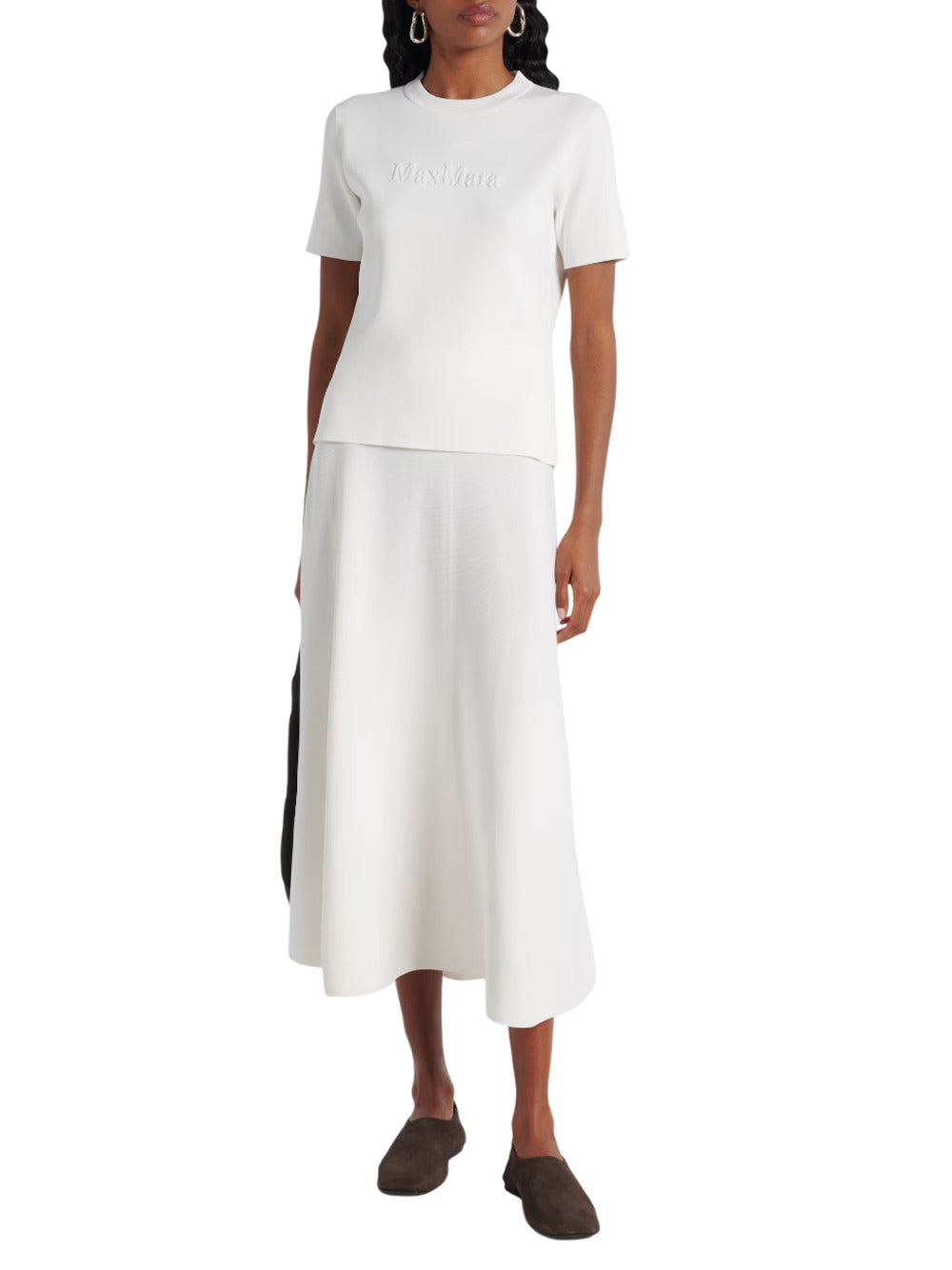 Max Mara SWEATER - Bianco | 01a3fe5b1624862bab67ce619461be4bf8fb7811