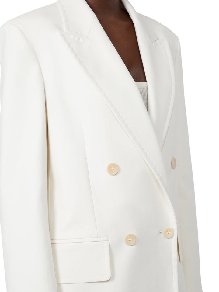Max Mara JACKET - Bianco | 58c700e21b22e232aaf2fbb19e219887fad57930