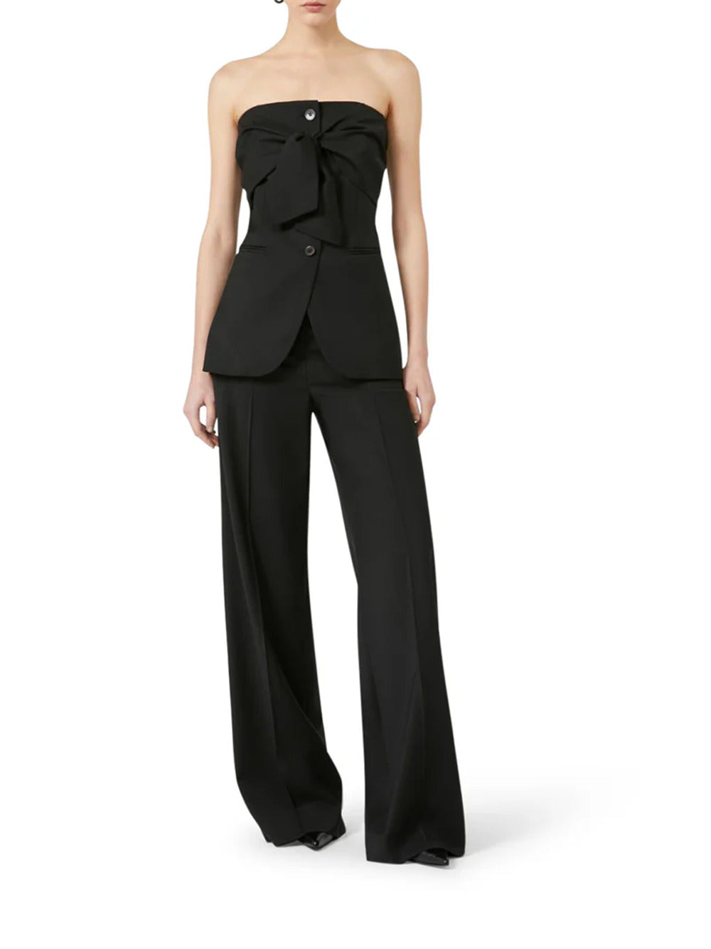 Max Mara PANTS - Nero | 7e314d866efba37eb8561b83a7f1918e4d16cf55