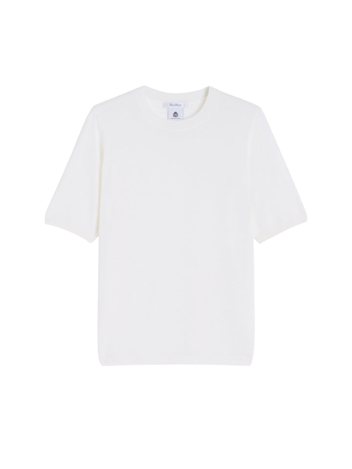 Max Mara SWEATER - Bianco | ebebbe57d72bbc7b549c6244c06cb8982f3872cc