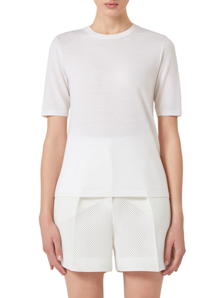 Max Mara SWEATER - Bianco | d1315376d67b9c04f1ded1d7e4faed2bf91ae266