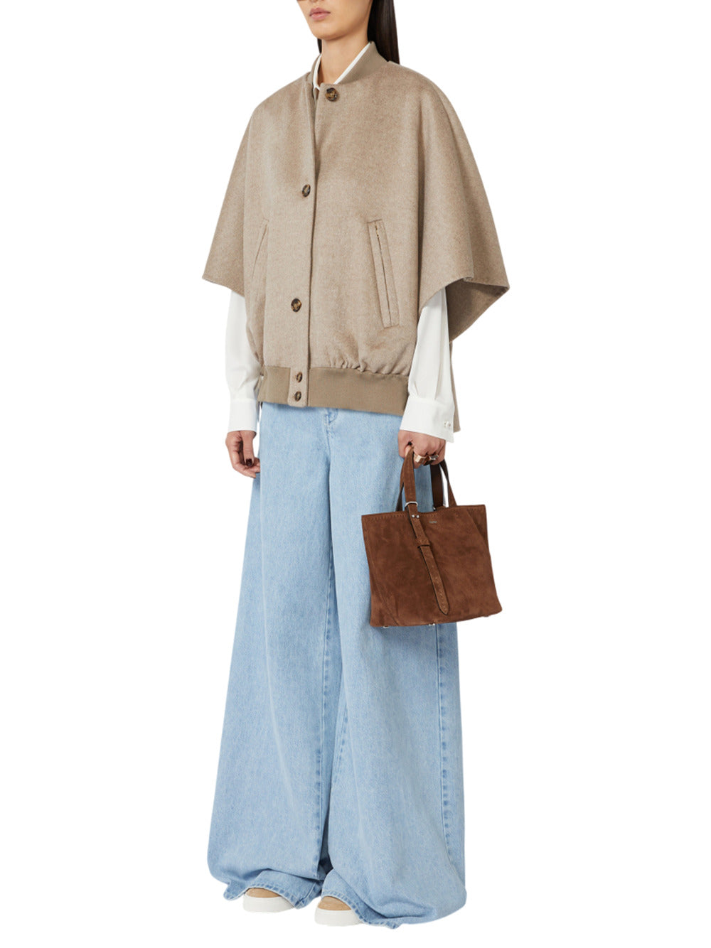 Max Mara JACKET - Marrone | 02ab57aef65757fc9db2049b6a8f4584b6cd5983