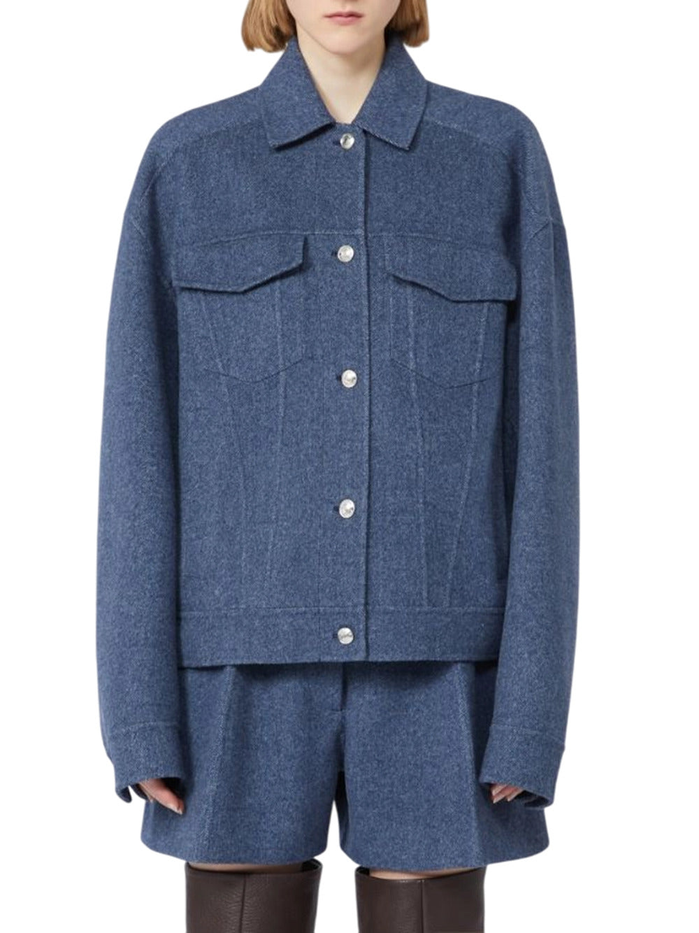 Sportmax JACKET - Blu | 44cdefd9dd54d3e662725cda6d3f67b69ca51245