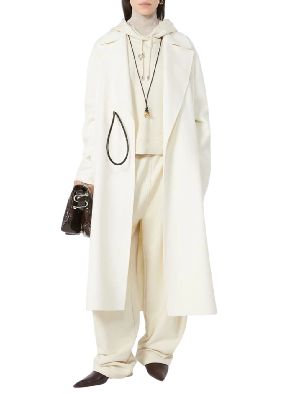 Sportmax COAT - Bianco | d45c5506465d5151a5a5c10bd4bee26c85297094