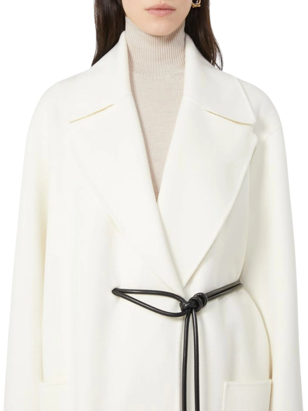 Sportmax COAT - Bianco | e631f00e5e5eee2a40b397ce3b5fcbfb507c835b